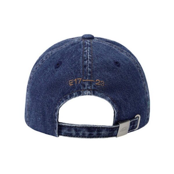 Emis Washed Denim Baseball Cap Denim / Navy - Image 2