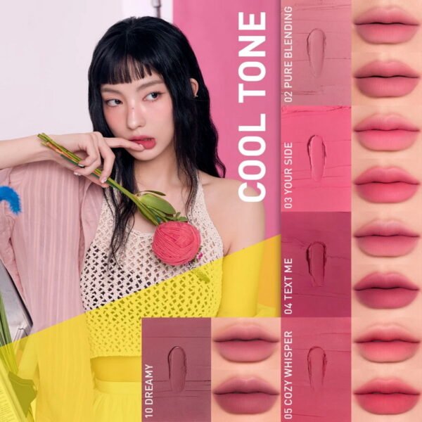 3CE Cashmere Hug Lipstick 3.5g Color Pure Blending - Image 2