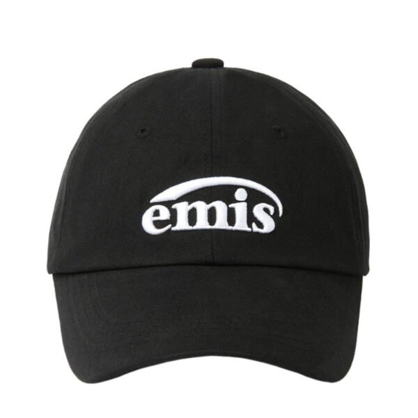 Emis Tone On Tone Wappen Baseball Cap Black