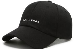 New Challenge Mens/ Womens Baseball Cap Black Hat