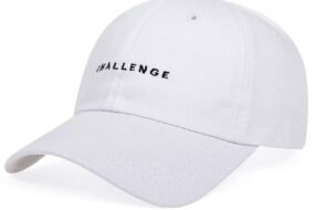 New Challenge Mens/ Womens Baseball Cap White Hat