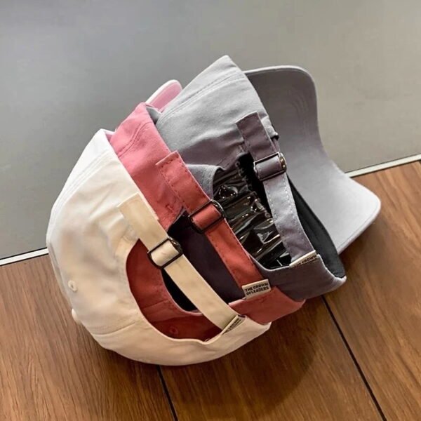 New Challenge Mens/ Womens Baseball Cap Black Hat - Image 2