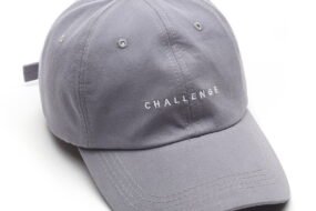 New Challenge Mens/ Womens Baseball Cap Grey Hat