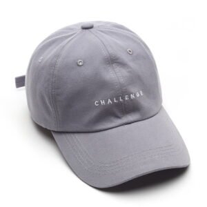 New Challenge Mens/ Womens Baseball Cap Grey Hat