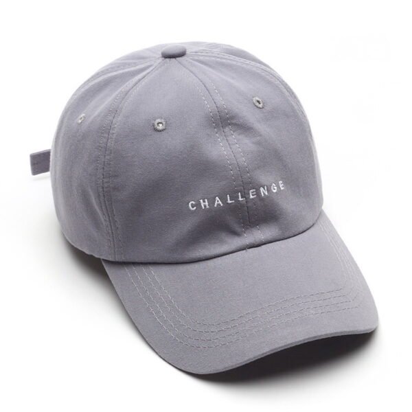 New Challenge Mens/ Womens Baseball Cap Grey Hat