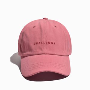 New Challenge Mens/ Womens Baseball Cap Pink Hat