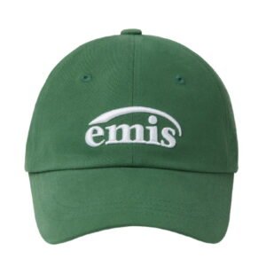 Emis Tone On Tone Wappen Baseball Cap Green
