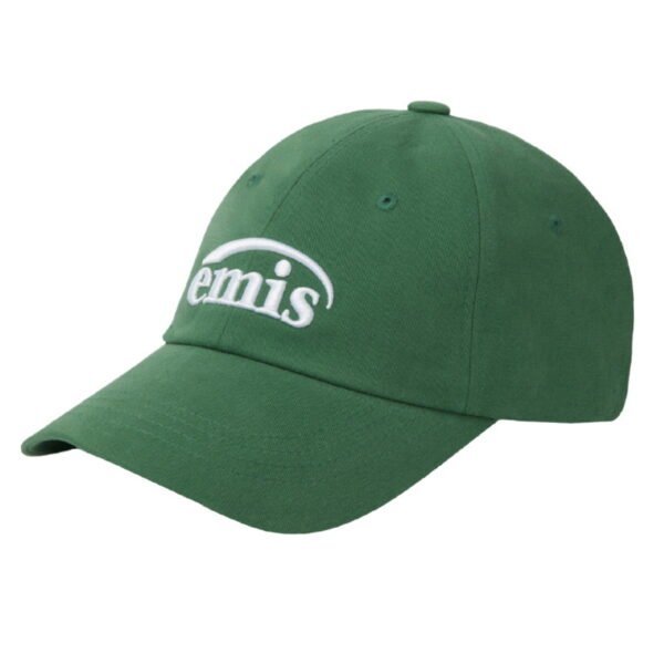 Emis Tone On Tone Wappen Baseball Cap Green - Image 3