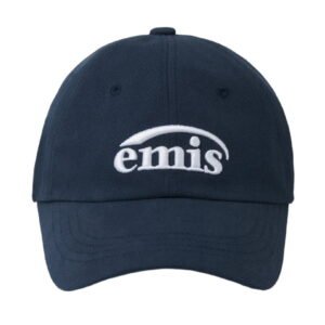 Emis Tone On Tone Wappen Baseball Cap Navy