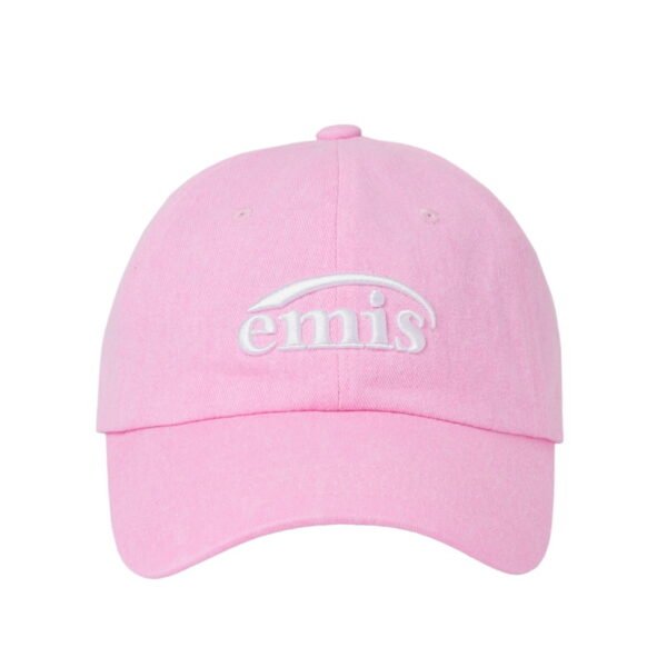 Emis Tone On Tone Wappen Baseball Cap Pink